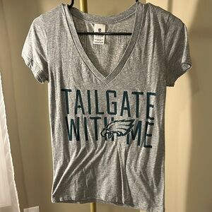 NFL PINK eagles T shirt. Size S. Like new.